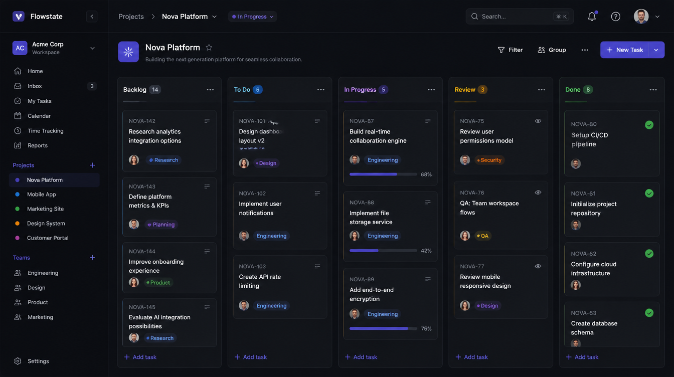 Automation workflow builder interface